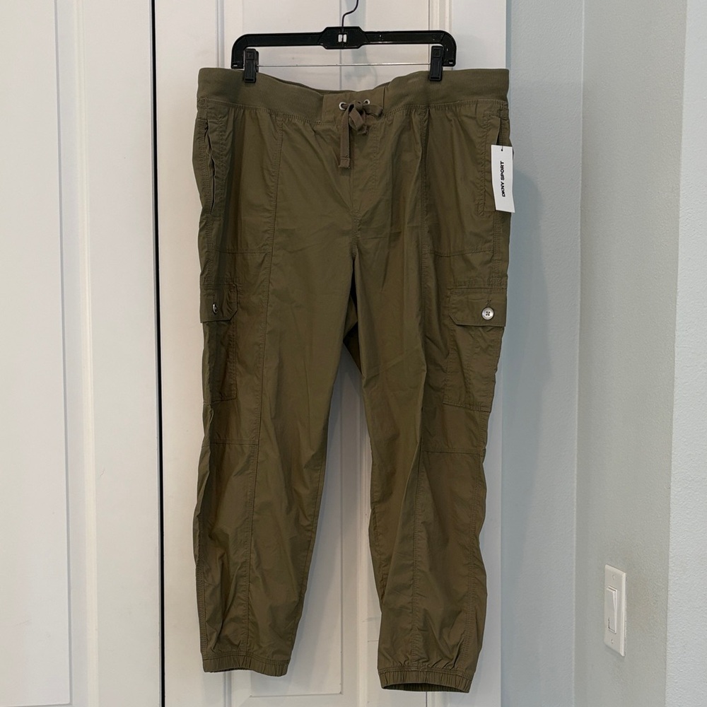 DKNY cargo pants.